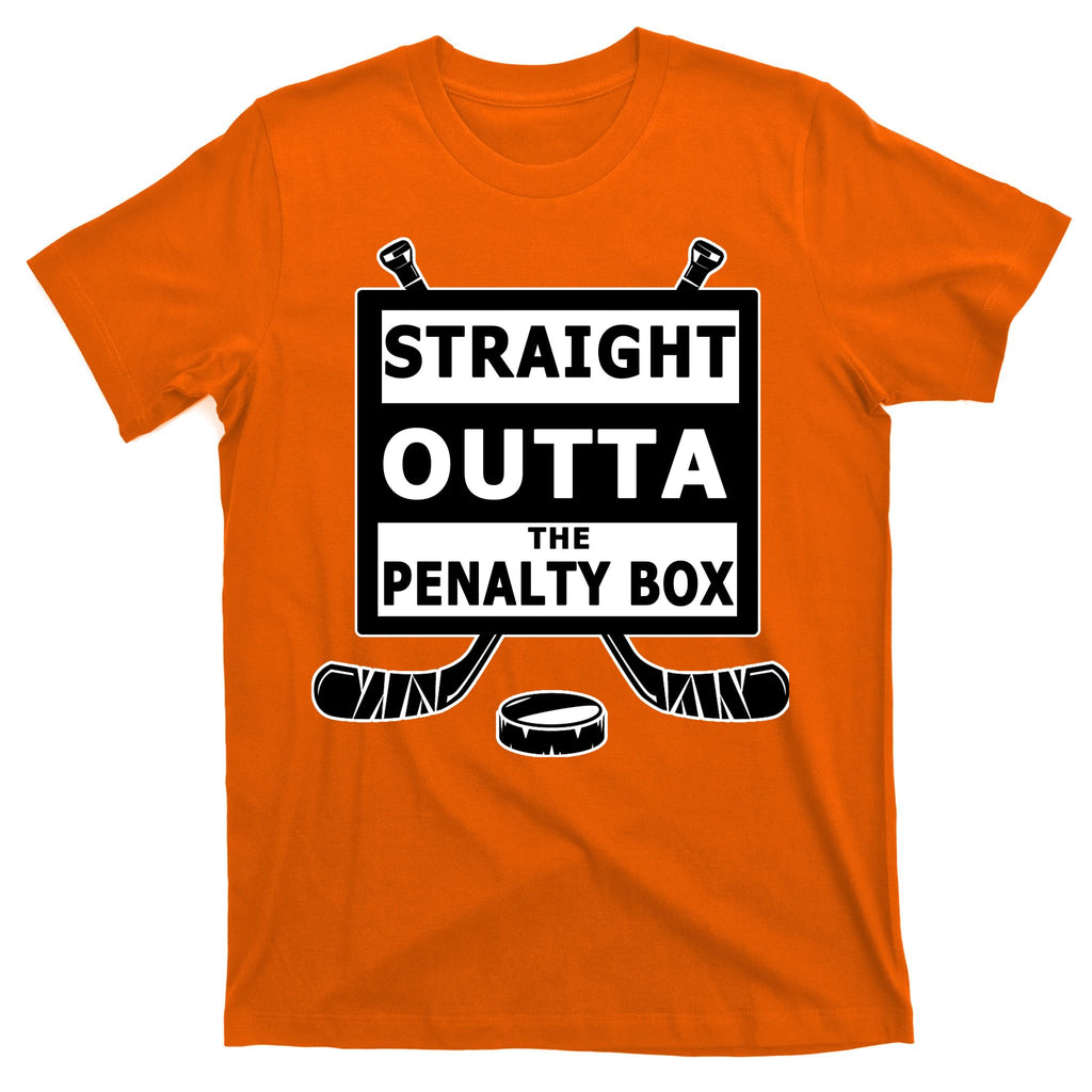 Ice Hockey Player Straight Outta The Penalty Box T-Shirt