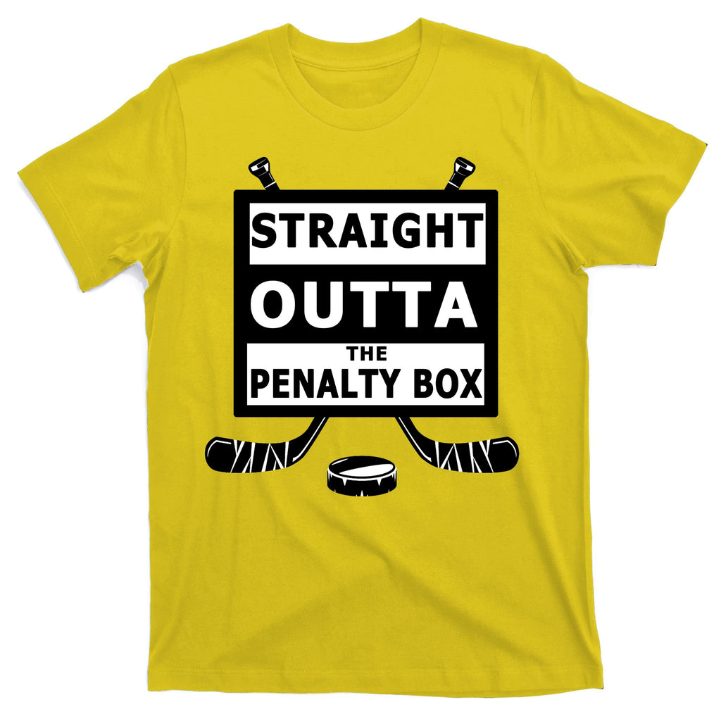 Ice Hockey Player Straight Outta The Penalty Box T-Shirt
