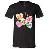 Invisible Illness Valentine Chronic Illness Awareness Pots V-Neck T-Shirt
