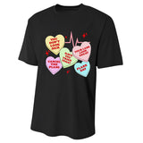 Invisible Illness Valentine Chronic Illness Awareness Pots Performance Sprint T-Shirt