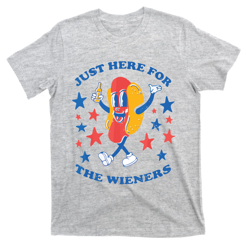 I'm Just Here For The Wieners 4th Of July Shirts T-Shirt