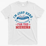 Im Just Here For The Wieners 4th Of July Hot Dogs T-Shirt