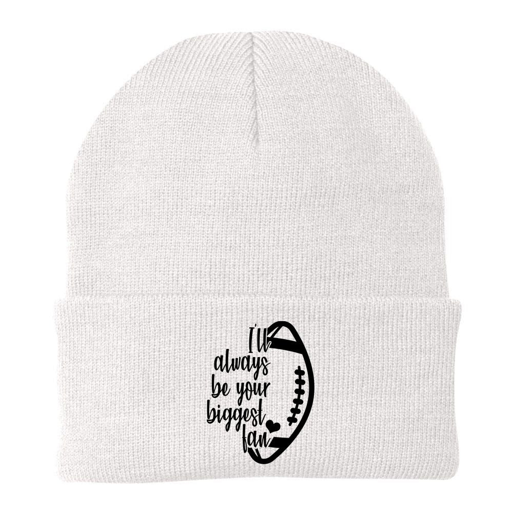 Ill Always Be Your Biggest Football Fan Knit Cap Winter Beanie