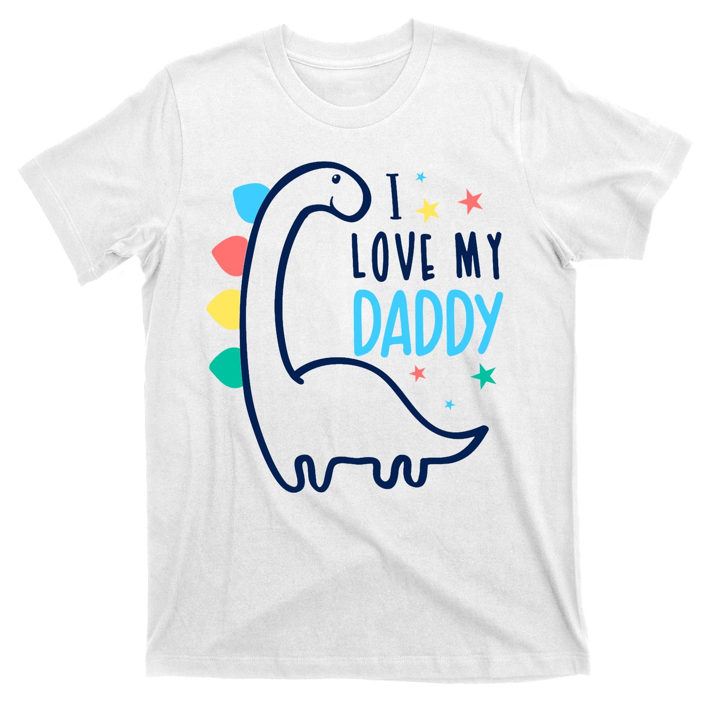 I Love My Daddy Dinosaur T-Shirt