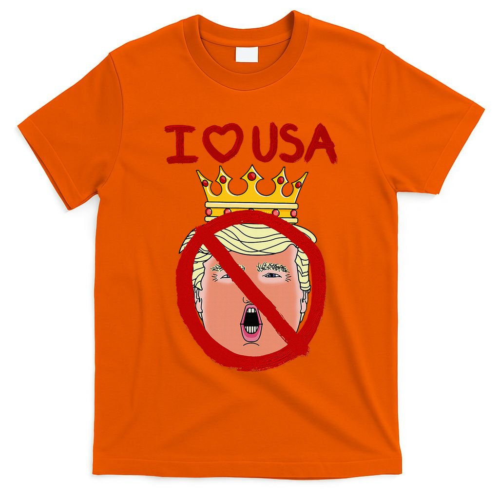 I Love Usa Cancel King Trump! T-Shirt