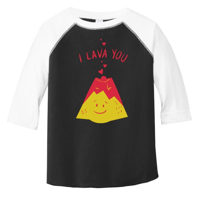 I Lava You Cute Funny Romantic Gift Toddler Fine Jersey T-Shirt