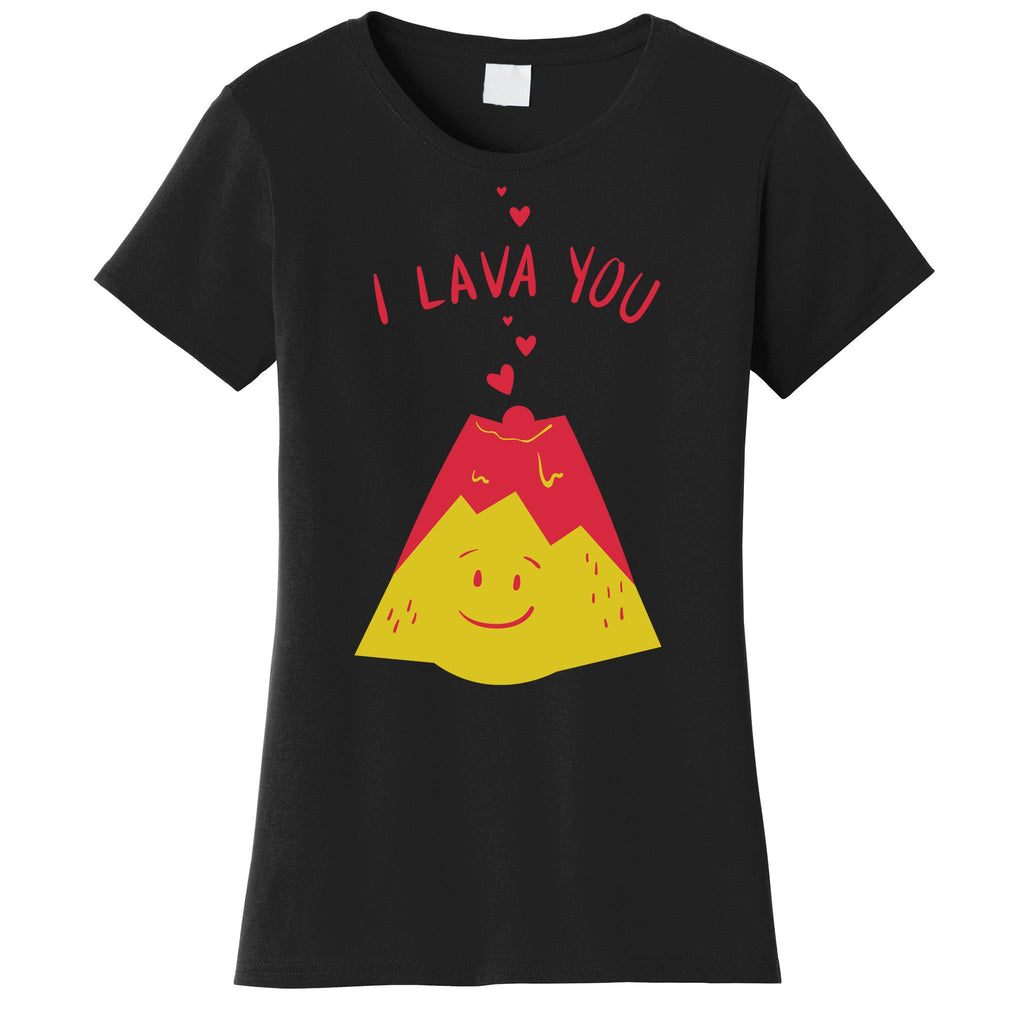 I Lava You Cute Funny Romantic Gift Women's T-Shirt