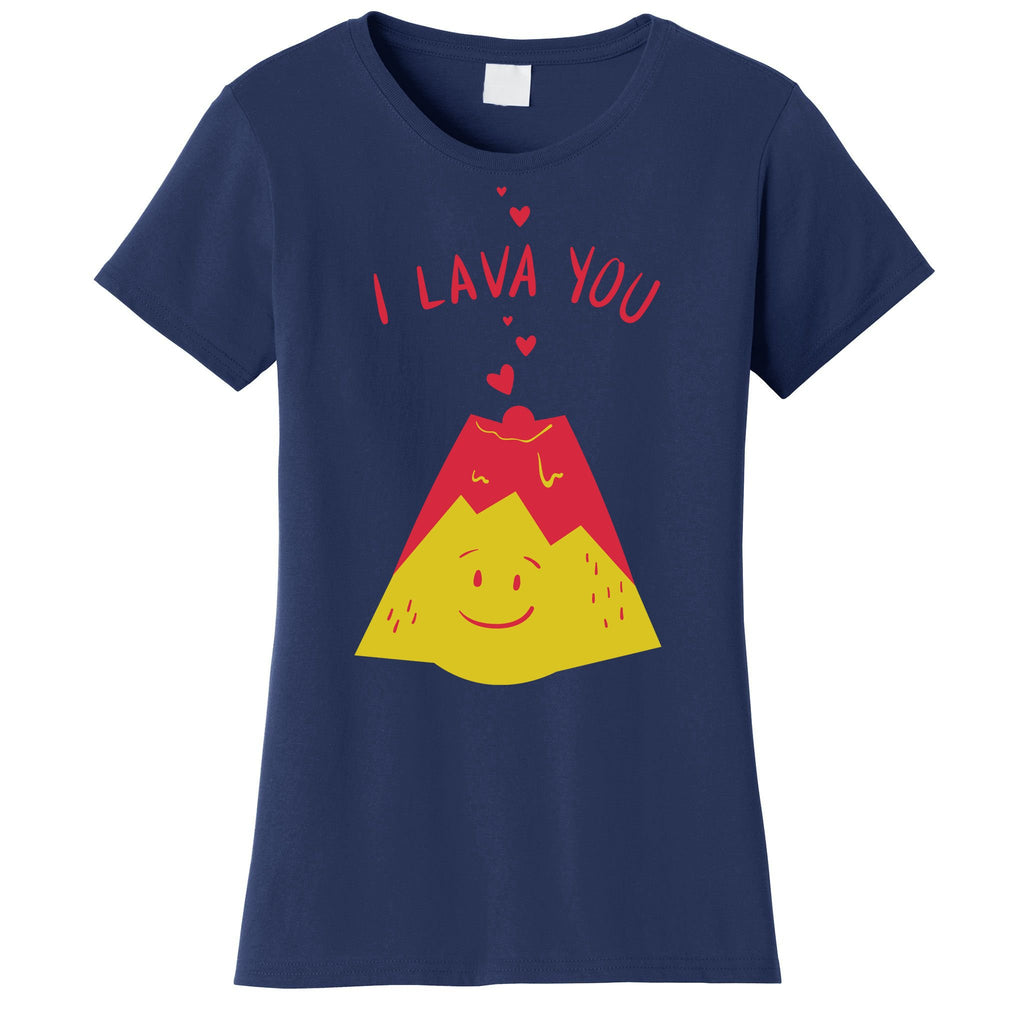 I Lava You Cute Funny Romantic Gift Women's T-Shirt