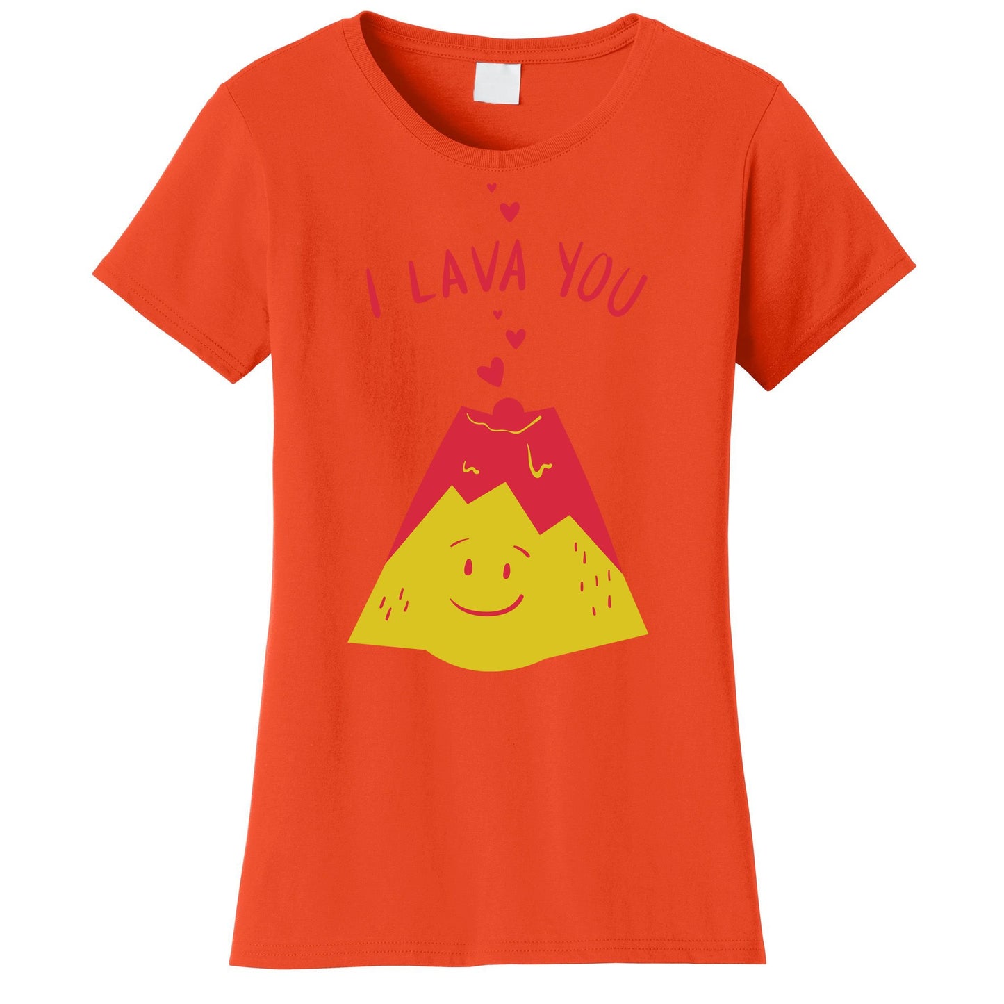 I Lava You Cute Funny Romantic Gift Women's T-Shirt