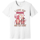 I Love You Gnome Valentines Gift For Valentine Day Premium T-Shirt