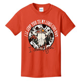 ILl Love You Till My Lungs Give Out A AinT Line Western Kids T-Shirt
