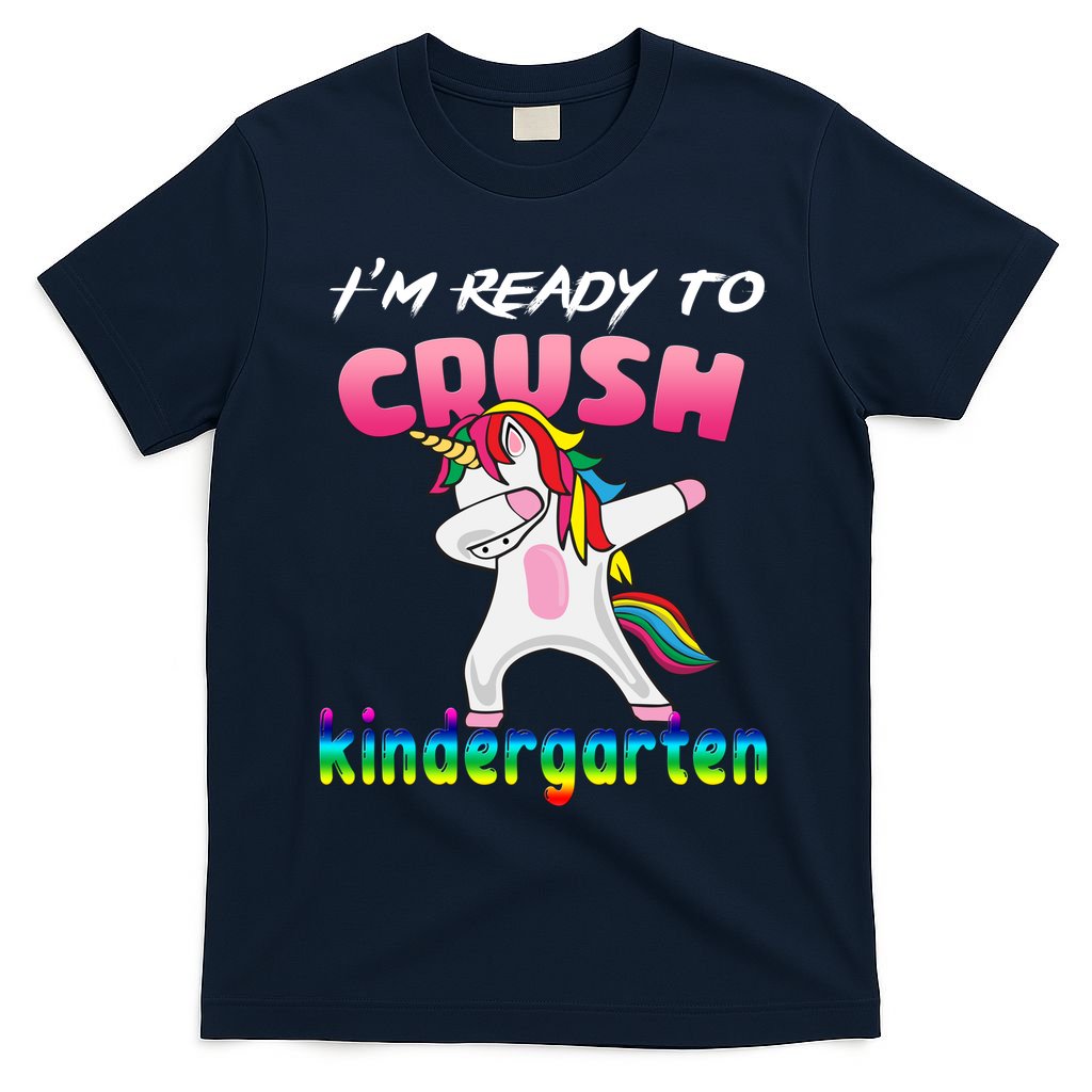 I'm Ready To Crush Kindergarten Cute Unicorn Dab T-Shirt