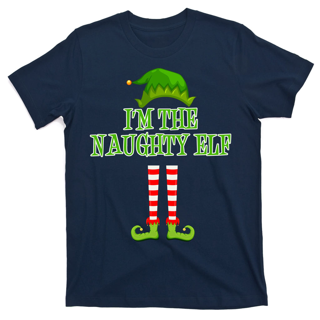 I'm The Naughty Elf Matching Family Christmas T-Shirt