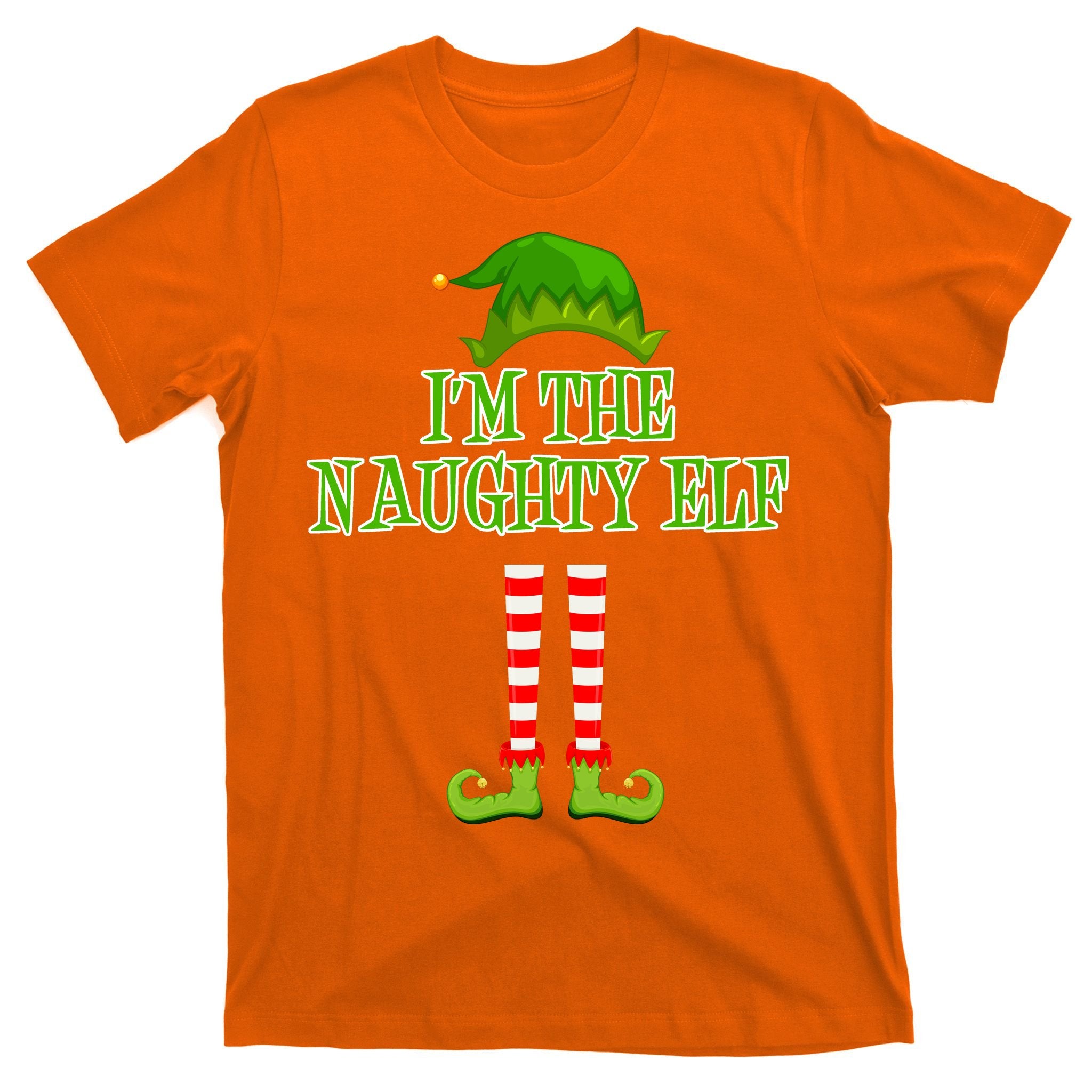 I'm The Naughty Elf Matching Family Christmas T-Shirt