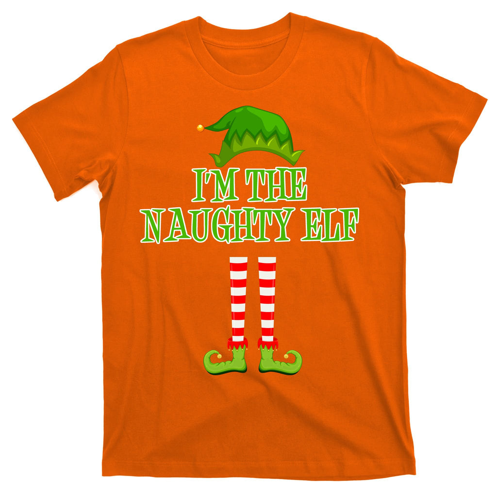 I'm The Naughty Elf Matching Family Christmas T-Shirt