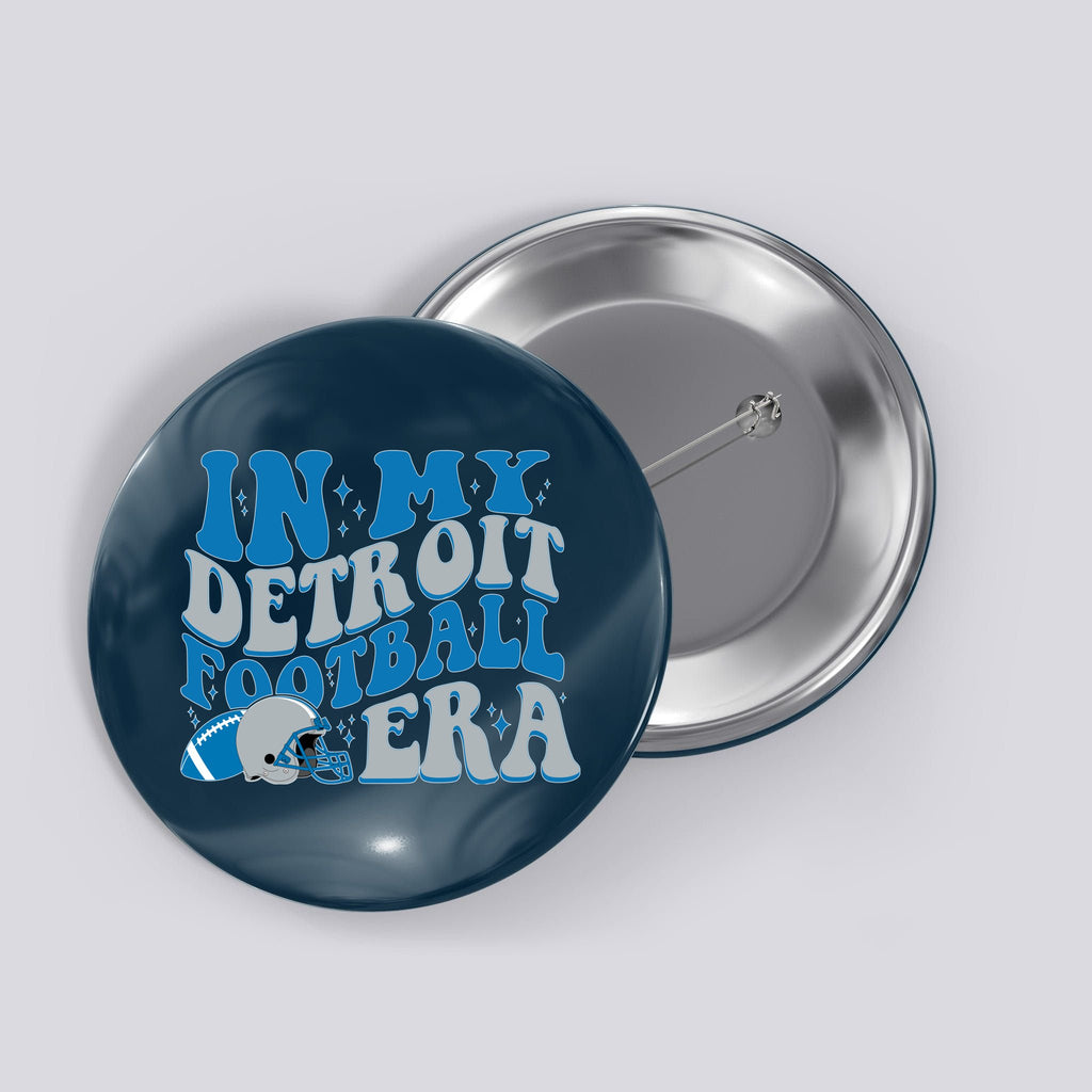 In My Detroit Football Era Sports Fan Button