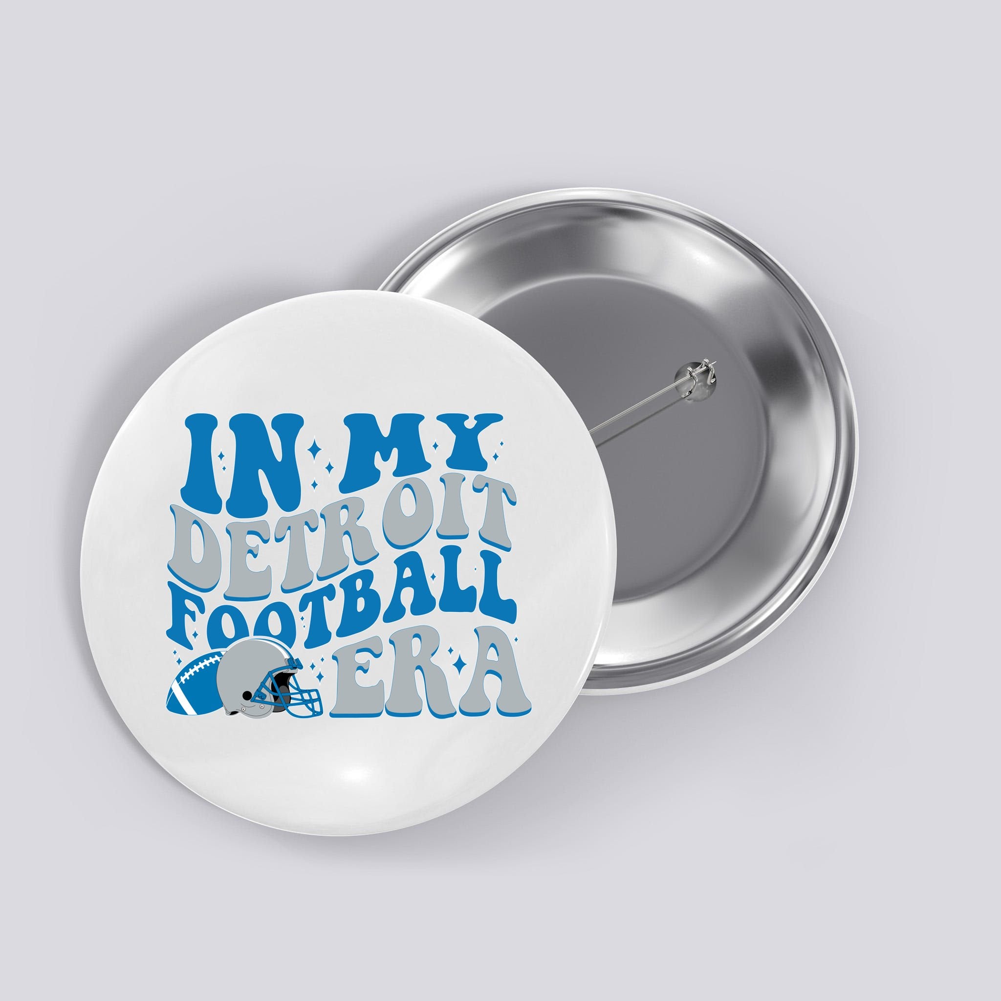 In My Detroit Football Era Sports Fan Button