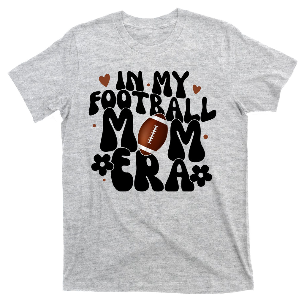 In My Football Mom Era Hearts T-Shirt