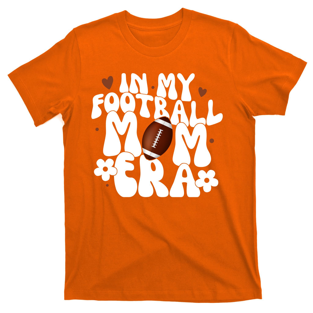 In My Football Mom Era Hearts T-Shirt