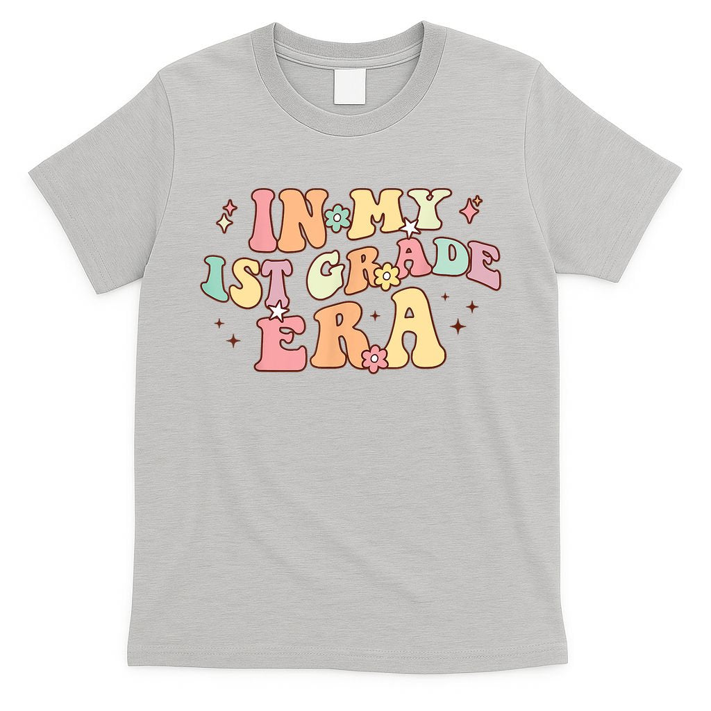In My First Grade Era Retro Back To School Teacher Student T-Shirt