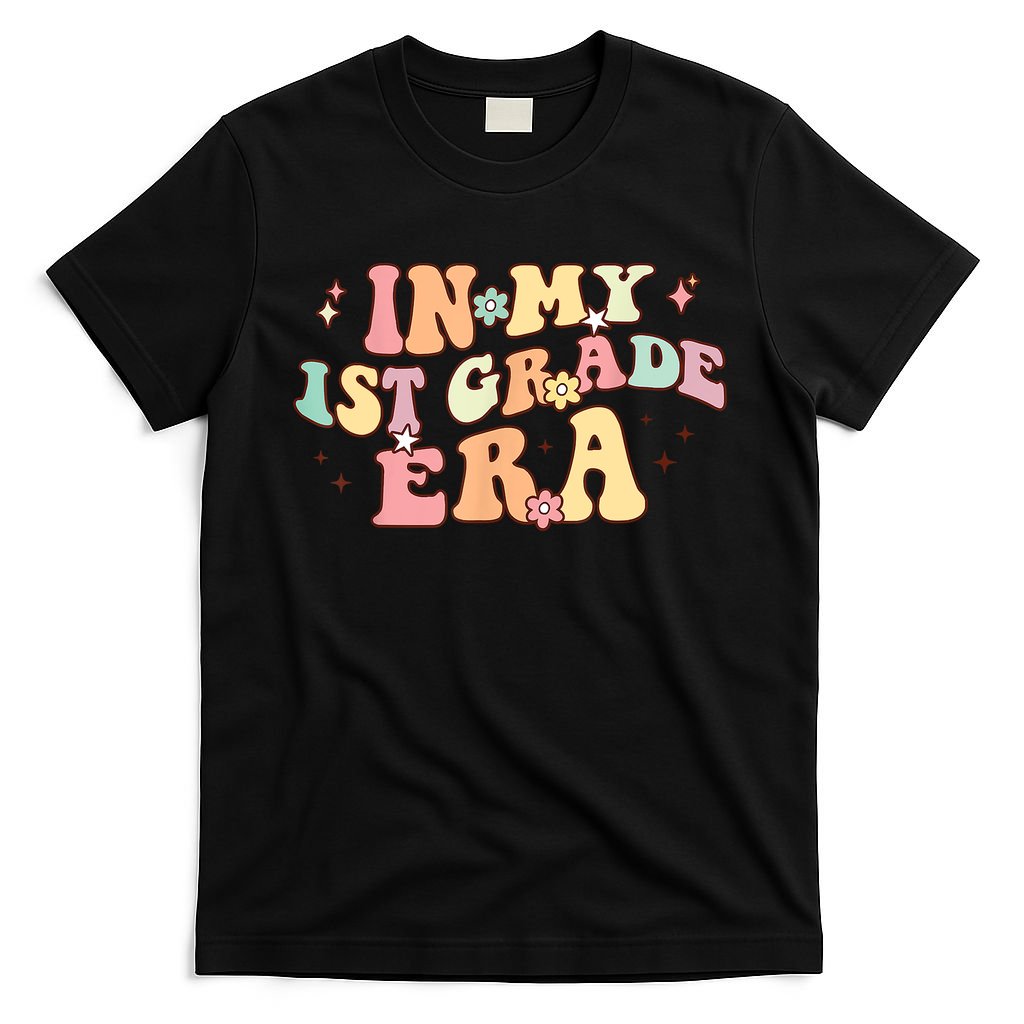 In My First Grade Era Retro Back To School Teacher Student T-Shirt