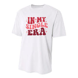 In My Single Era Valentine Day Couple Lover Youth Performance Sprint T-Shirt
