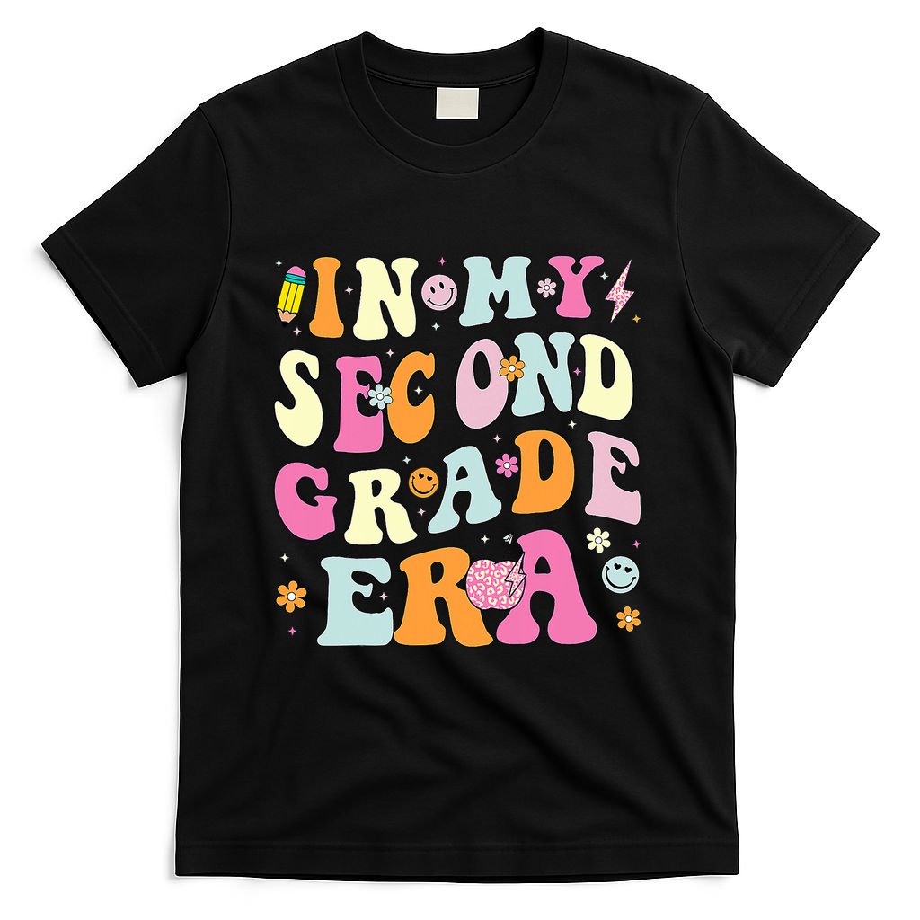 In My Second Grade Era 2nd Grade Girl Teacher Back To School T-Shirt