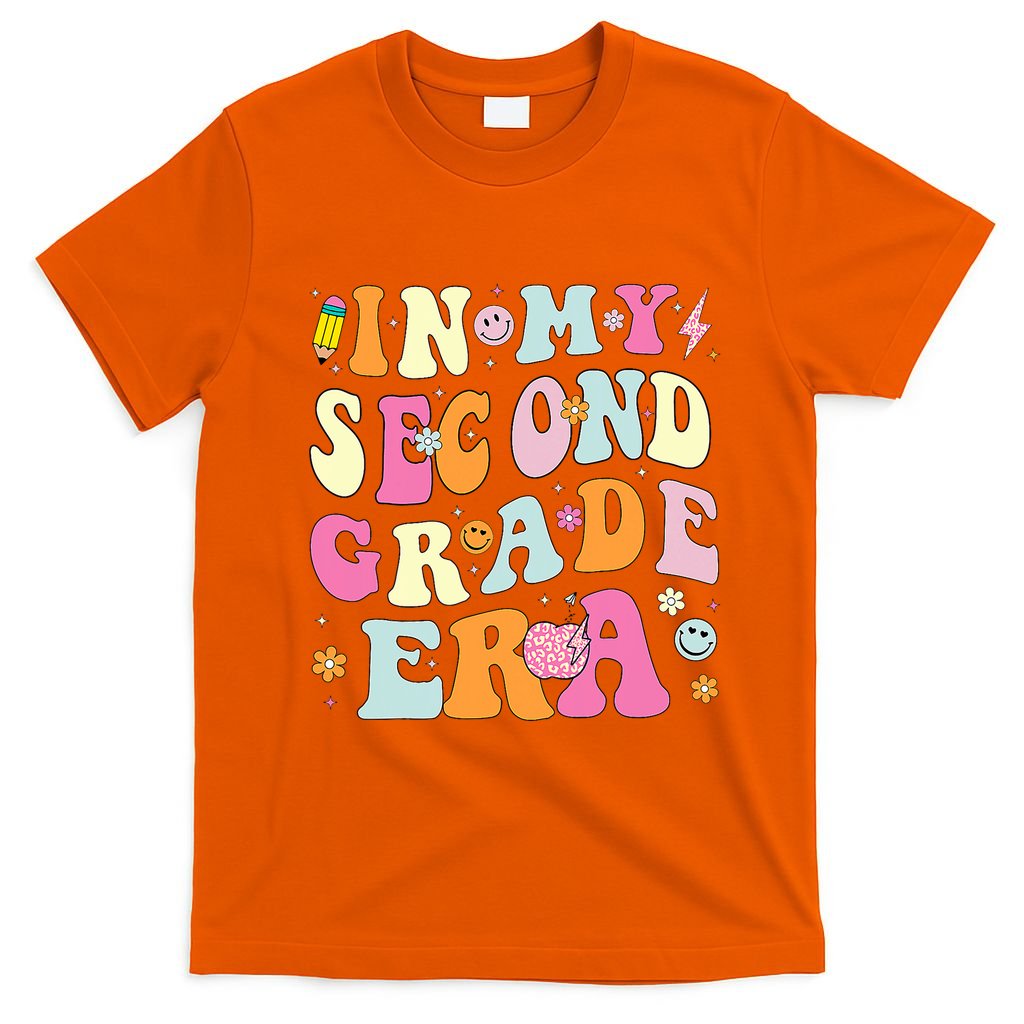 In My Second Grade Era 2nd Grade Girl Teacher Back To School T-Shirt