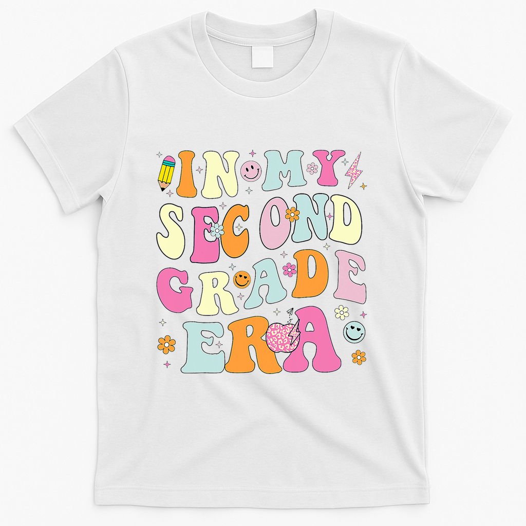 In My Second Grade Era 2nd Grade Girl Teacher Back To School T-Shirt