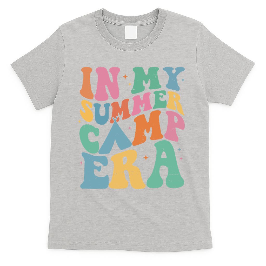 In My Summer Camp Era Retro Groovy T-Shirt