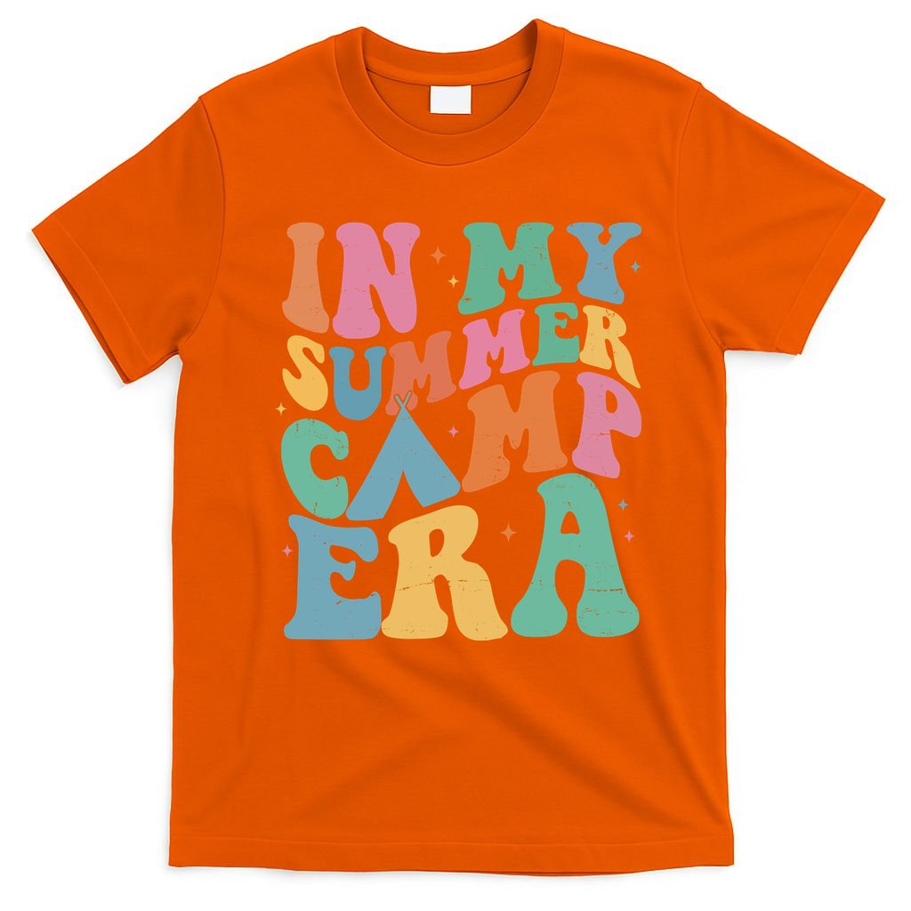 In My Summer Camp Era Retro Groovy T-Shirt