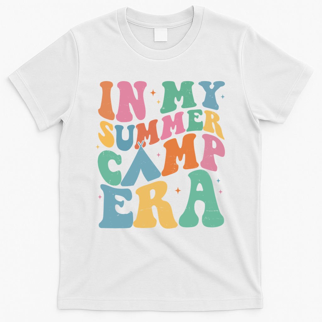 In My Summer Camp Era Retro Groovy T-Shirt