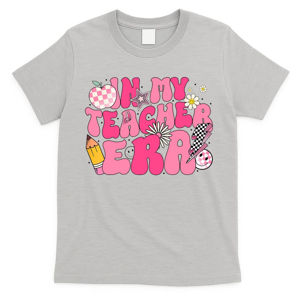 In My Teacher Era First Day Of School Back To School T-Shirt