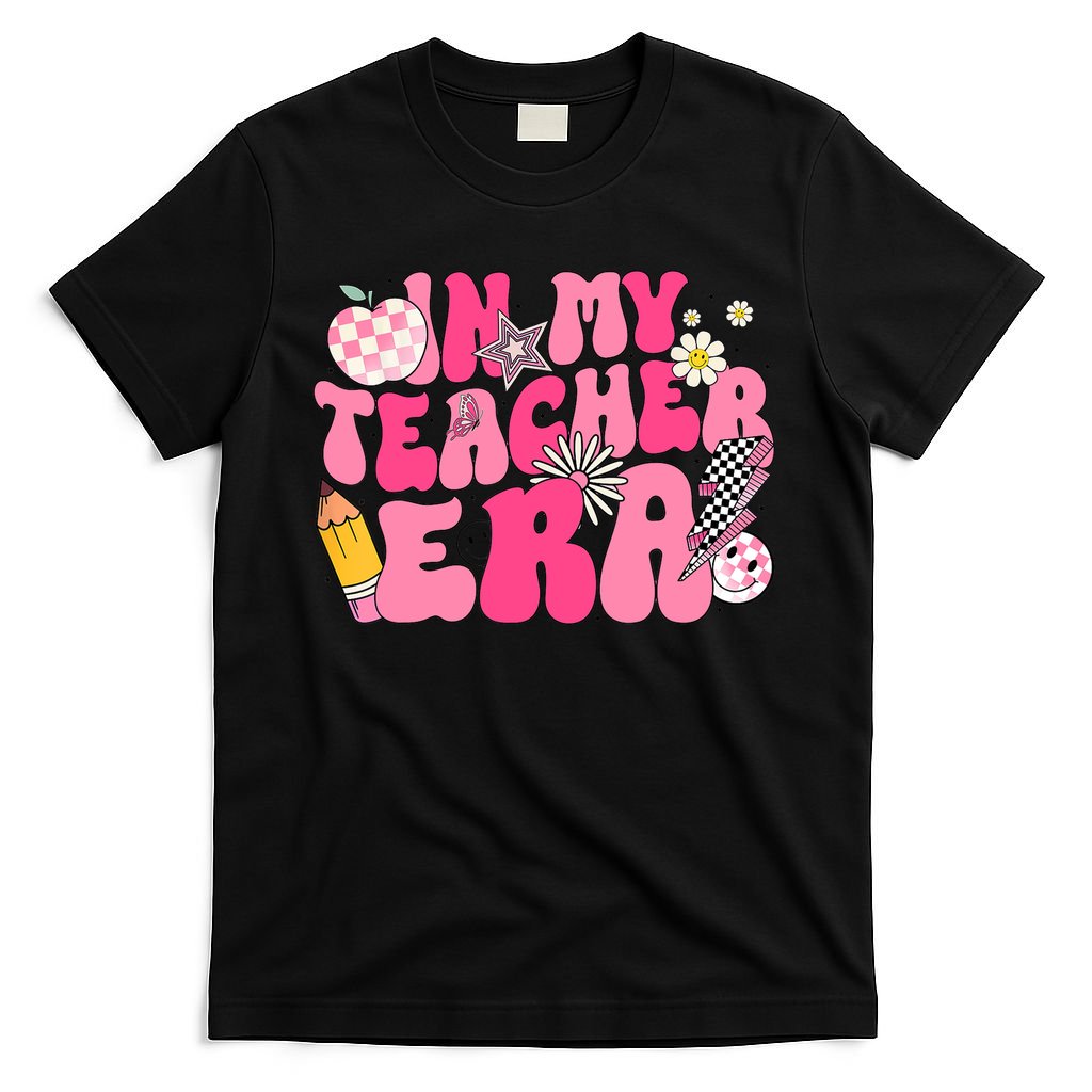 In My Teacher Era First Day Of School Back To School T-Shirt