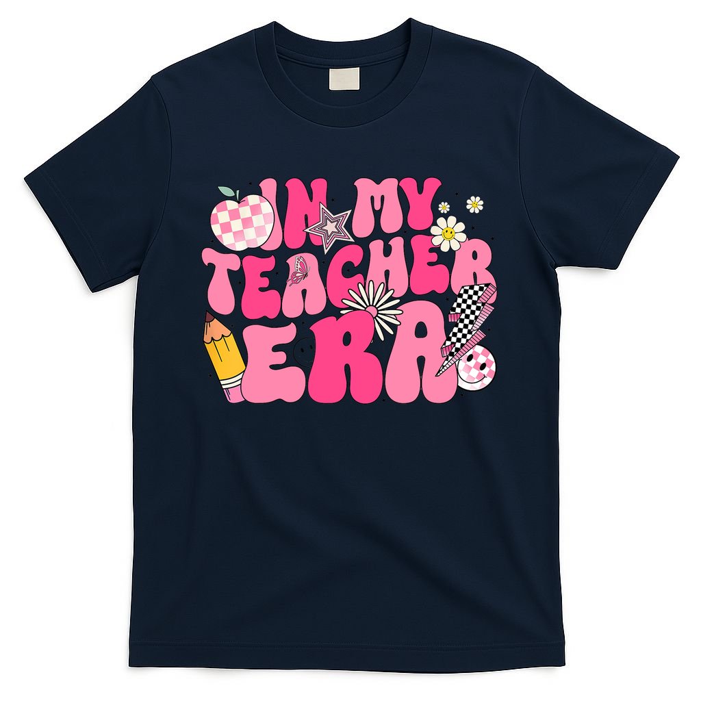 In My Teacher Era First Day Of School Back To School T-Shirt