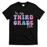In My Third 3rd Grade Era Groovy Back To School Teacher Kids T-Shirt