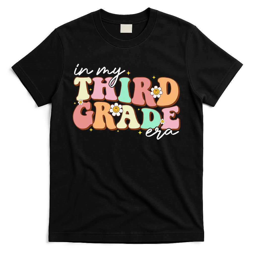 In My Third Grade Era Retro Back To School Teacher Student T-Shirt
