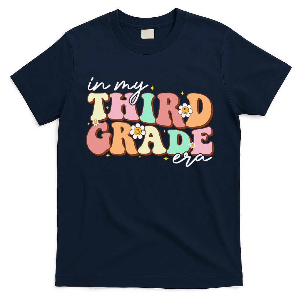 In My Third Grade Era Retro Back To School Teacher Student T-Shirt