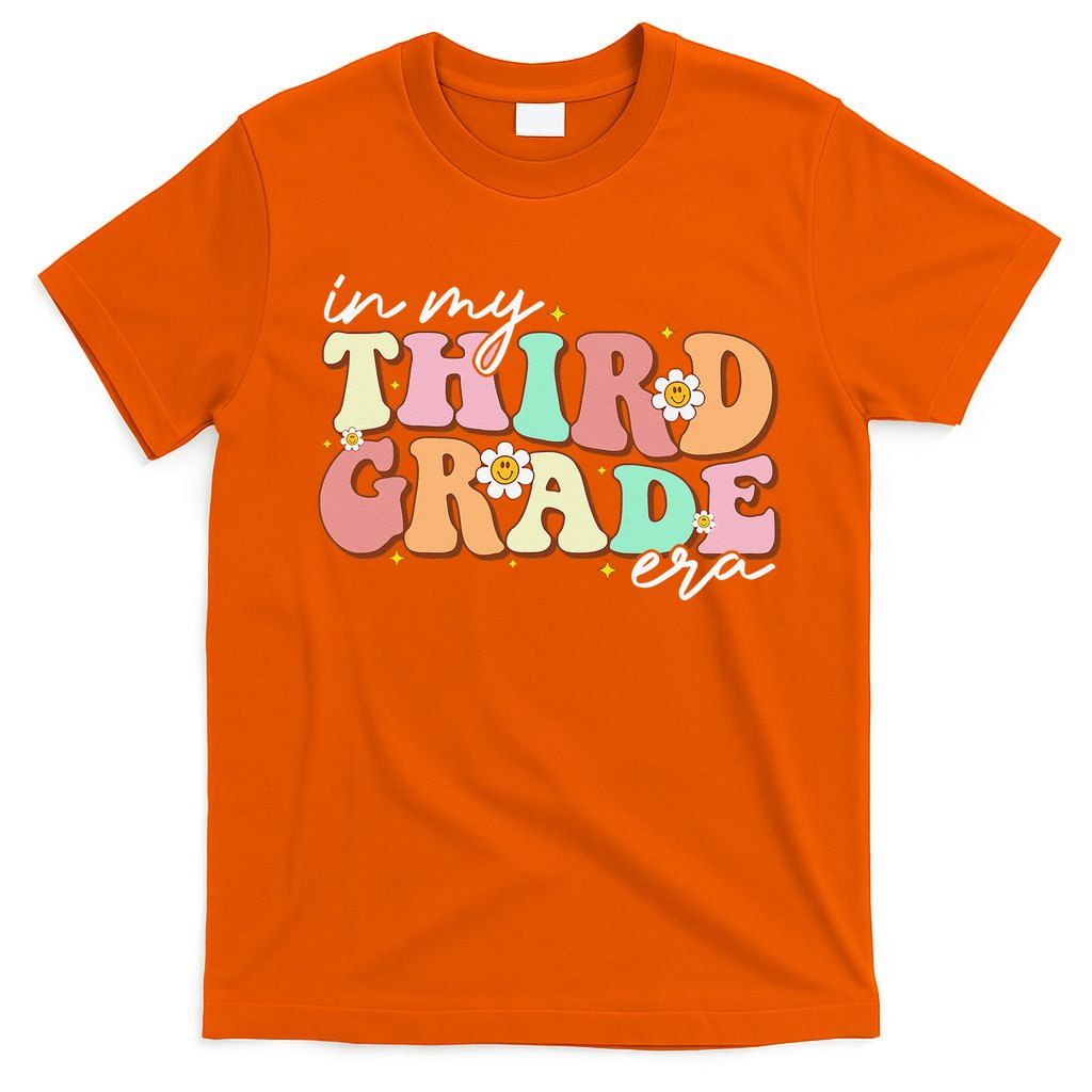 In My Third Grade Era Retro Back To School Teacher Student T-Shirt