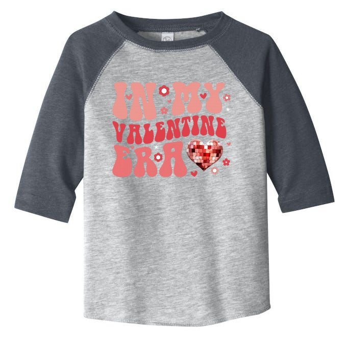 In My Valentine Era Cute ValentineS Day Retro Toddler Fine Jersey T-Shirt