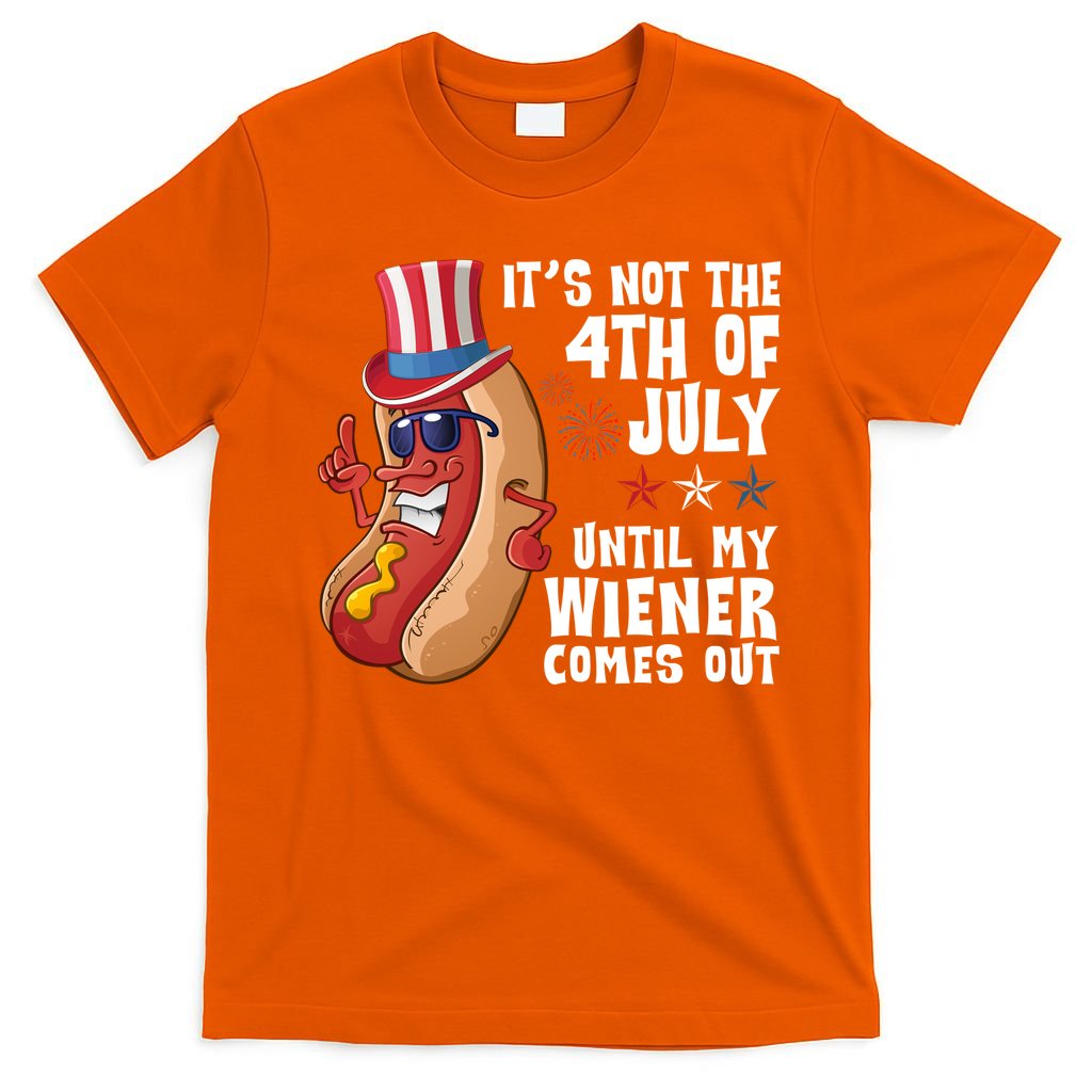 Its Not 4th Of July Funny Hotdog Summer Holiday T-Shirt