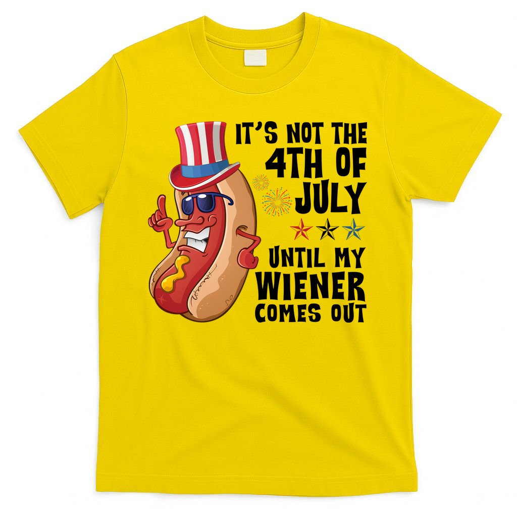 Its Not 4th Of July Funny Hotdog Summer Holiday T-Shirt