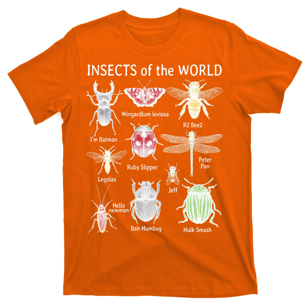 Insects Of The World T-Shirt