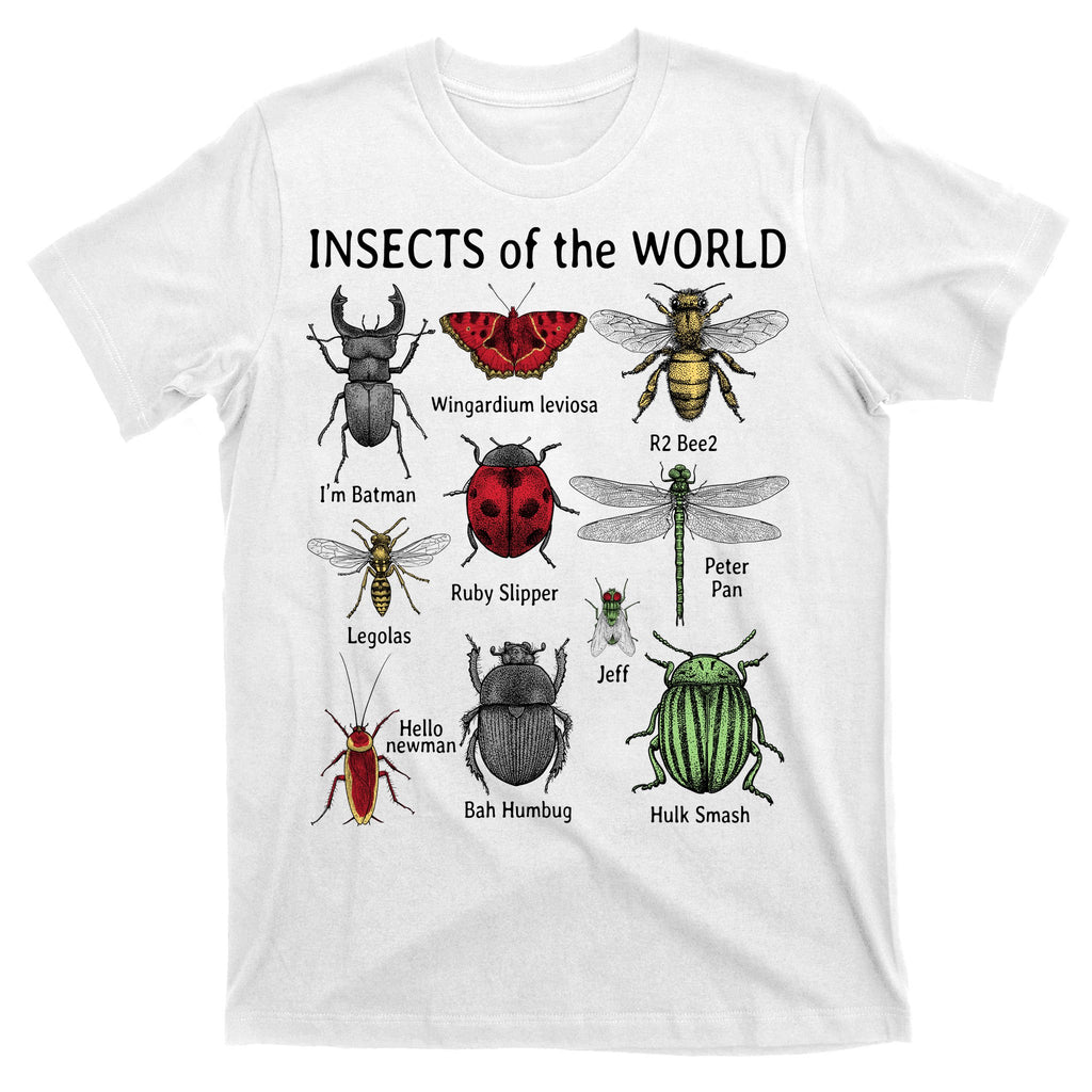Insects Of The World T-Shirt