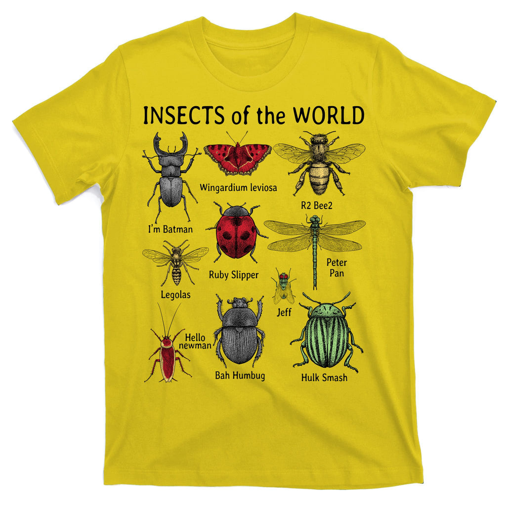 Insects Of The World T-Shirt