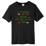 I Paused My Game To Be With You Funny Romantic Tall Fusion ChromaSoft Performance T-Shirt