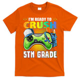 Im Ready To Crush 5th Grade Back To School Video Game Boy T-Shirt