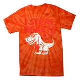 I Steal Hearts Trex Dino Baby Valentines Day Tie-Dye T-Shirt