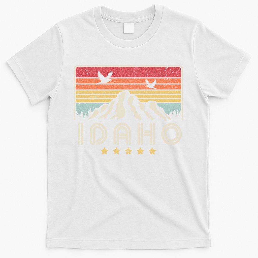 Idaho Shirt. Retro Style ID, USA T-Shirt