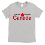 I Stand With Je Soutiens Le Canada English French T-Shirt